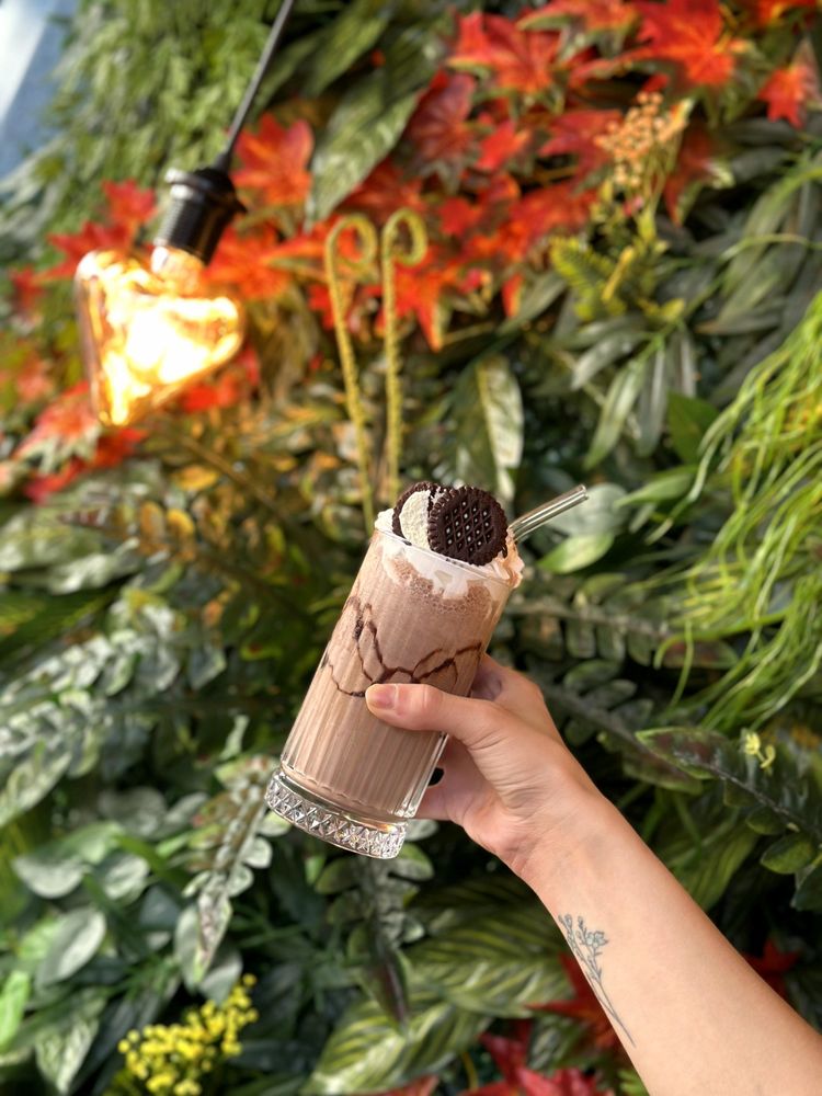 Bisküvili buzlu mocha